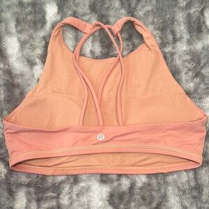 Lululemon Athletica Pink Sports Bra Seamless Design